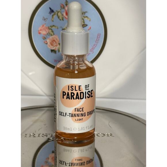 Isle of Paradise Face Self-Tanning Drops - Light - 30 mL - NEW - Picture 1 of 2